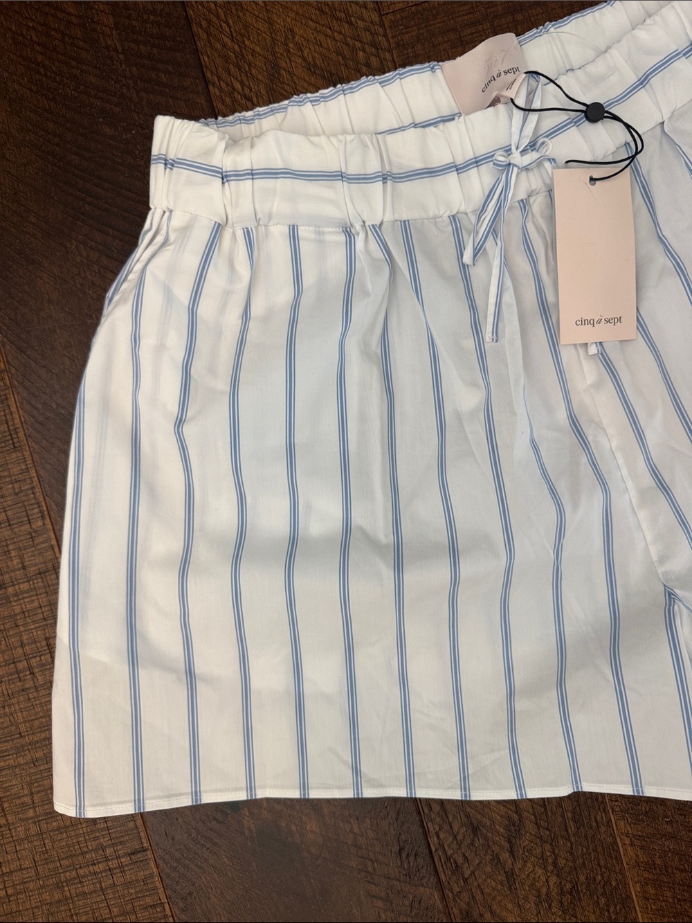Cinq a Sept Sammy Striped Jacques Shorts New - Picture 3 of 7